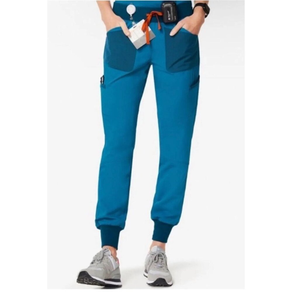 Figs Alps Blue Maua Joggers XS Limited Edition Style and Color
